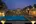 Nightime poolside magic