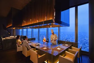 Teppanyaki with a view!