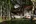 Hammock in lakefront villa garden