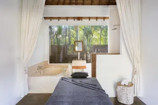 Spa treatment room