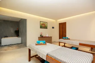 Spa treatment room