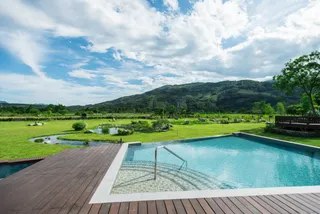 Pool with a view