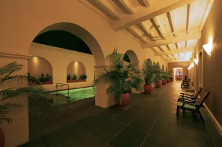 Courtyard & pool
