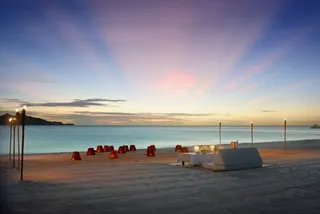 Sunset dining