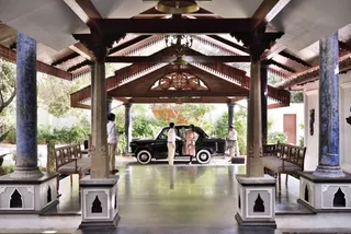Grand entrance