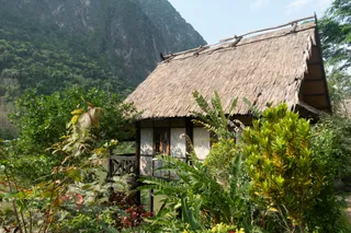 A bungalow exterior