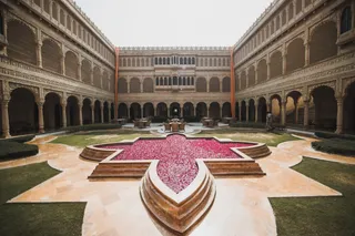 Central courtyard