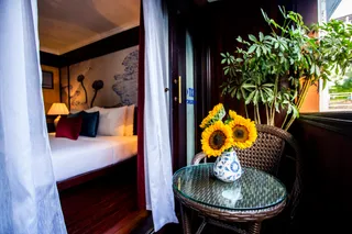 Cabin balcony