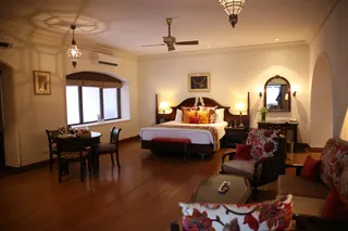 Spacious suite