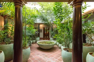 Inner courtyard gardens