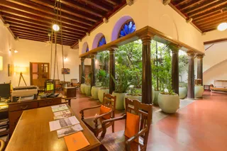 Reception area
