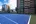 Rooftop tennis court
