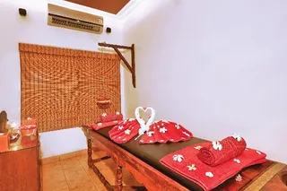 Spa treatment room