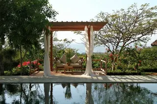 Views towards the sea...