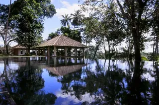 Dining pavilion & pool