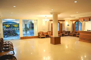 Hotel reception area
