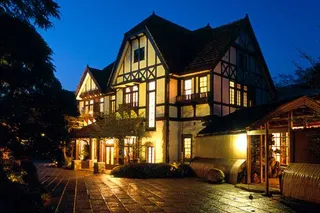 The restaurant is housed in the original building