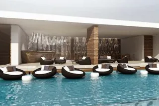 Rooftop swimming pool