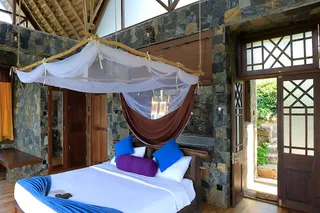 Another of the deluxe rooms