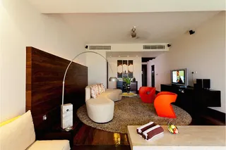 Ocean room living area