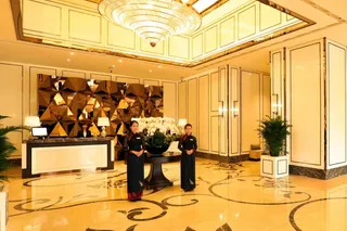 The lobby