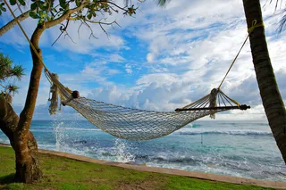 Try the hammock overlooking the ocean