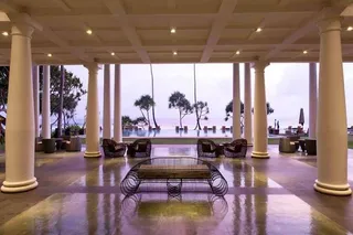 Resort lobby & reception area