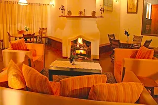 The lounge inside Cottage Wildflower