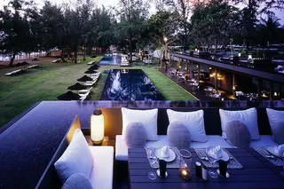 Looking over the gardens of the SALA Phuket