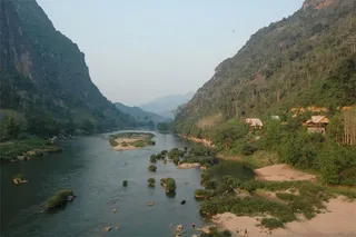 The picturesque Nam Ou River