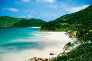 The Taaras Beach & Spa Resort on the white sands of Redang Island