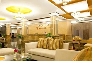 Hotel lobby & reception area