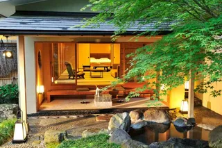 Guest room with garden