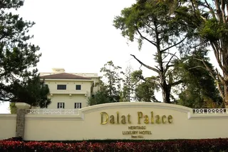 The luxurious Dalat Palace
