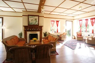 Resort reception area