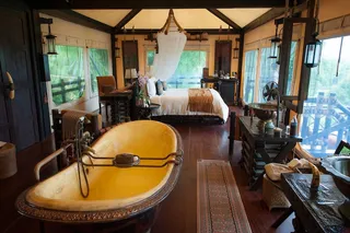 Superior tent interior