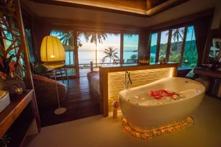 Bathtub with a view!