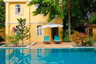 The colonial guesthouse La Villa