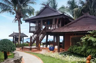 Spa entrance