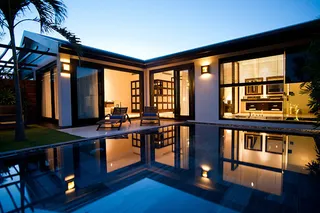 Pool villa exterior