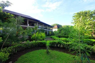 Rooms set within gardens