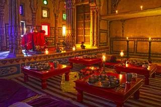 Traditional Royal dinner