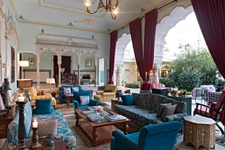 Spacious lounges