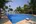 Beachside pool