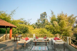 Open air lounge
