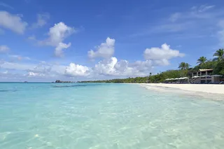 Amanpulo's stunning beach location